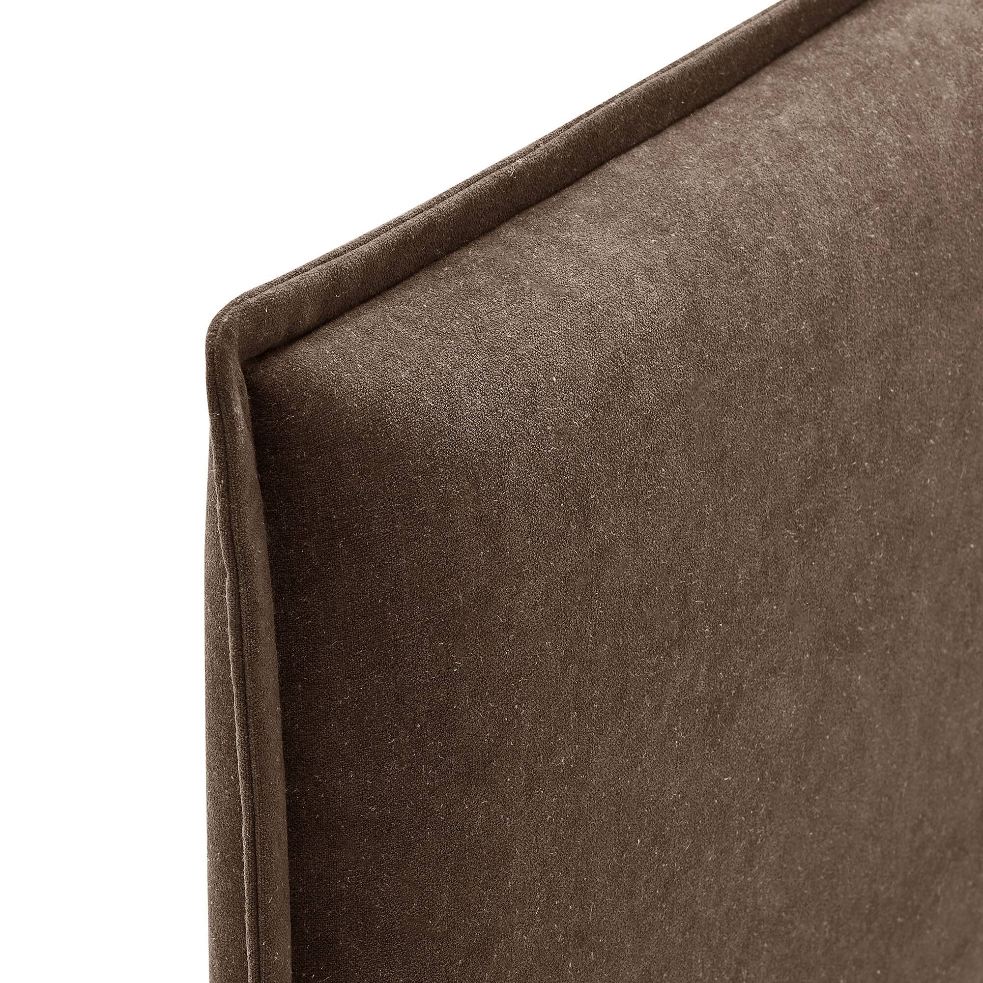 Alt View 4. Modway - Camille Upholstered Linen Blend Headboard by Modway - Cocoa.