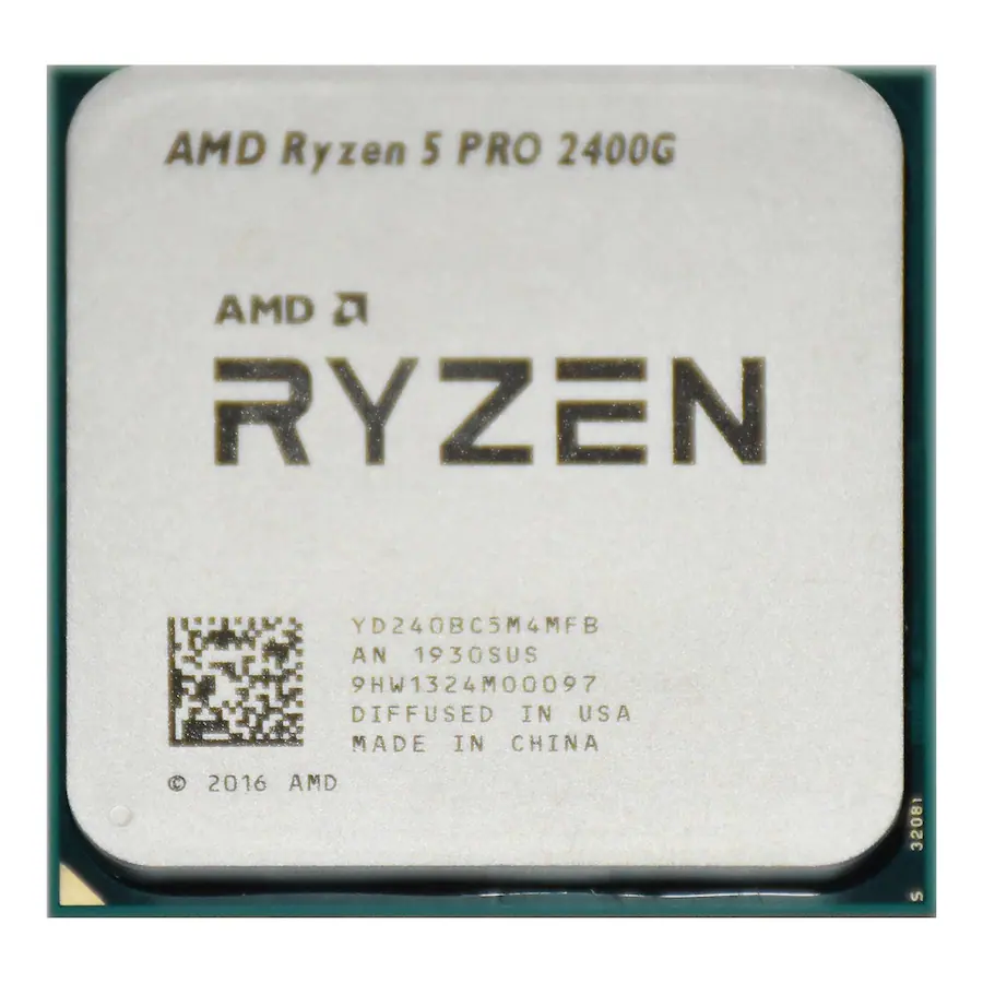 AMD ryzen 5 pro 2400g 3.6ghz quad core 8 thread am4 desktop cpu mxw24 ...