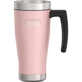 Thermos - 16 oz. Icon Stainless Steel Travel Mug - Sunset Pink