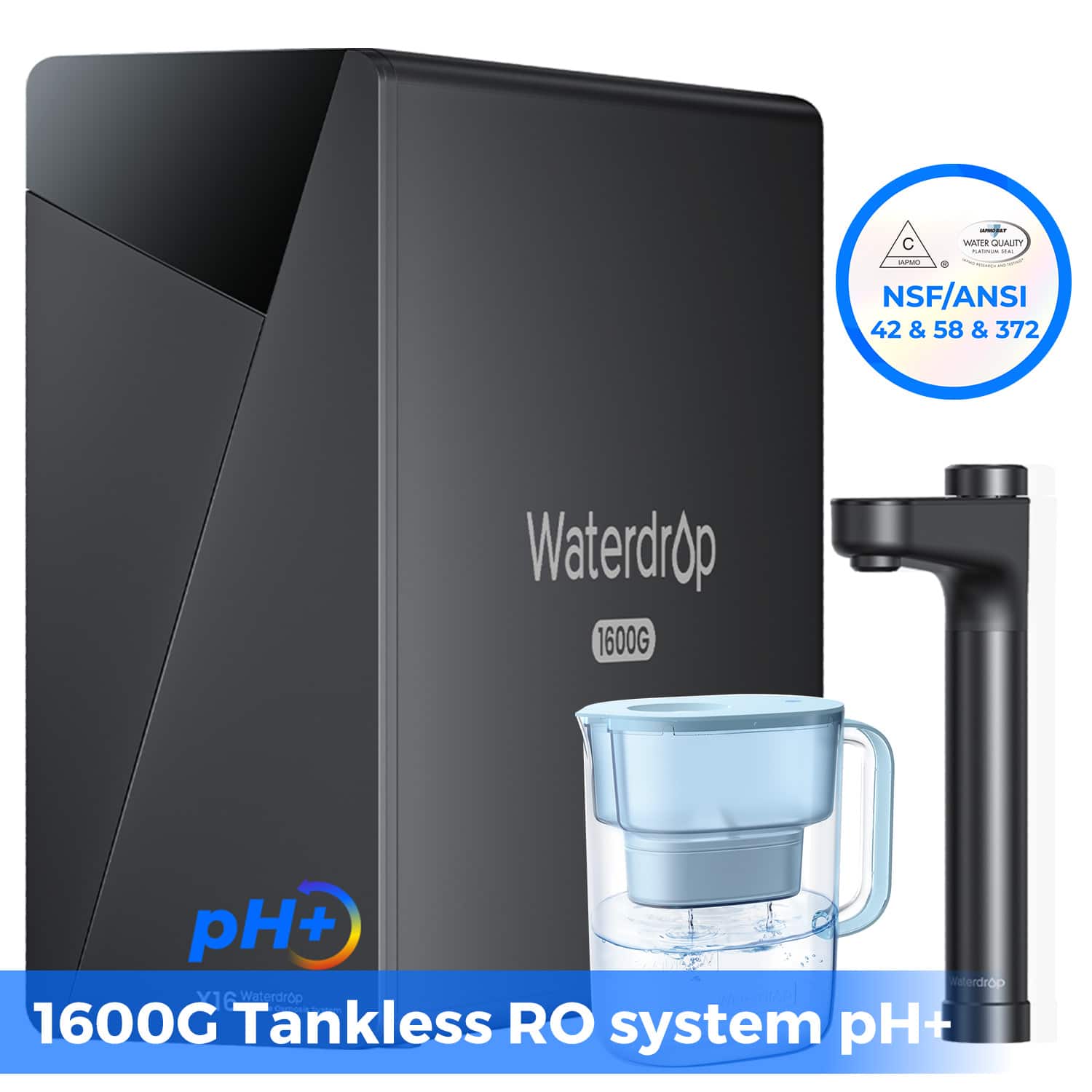 Waterdrop X16 Reverse Osmosis System Extra WD PT 07B Water Filter