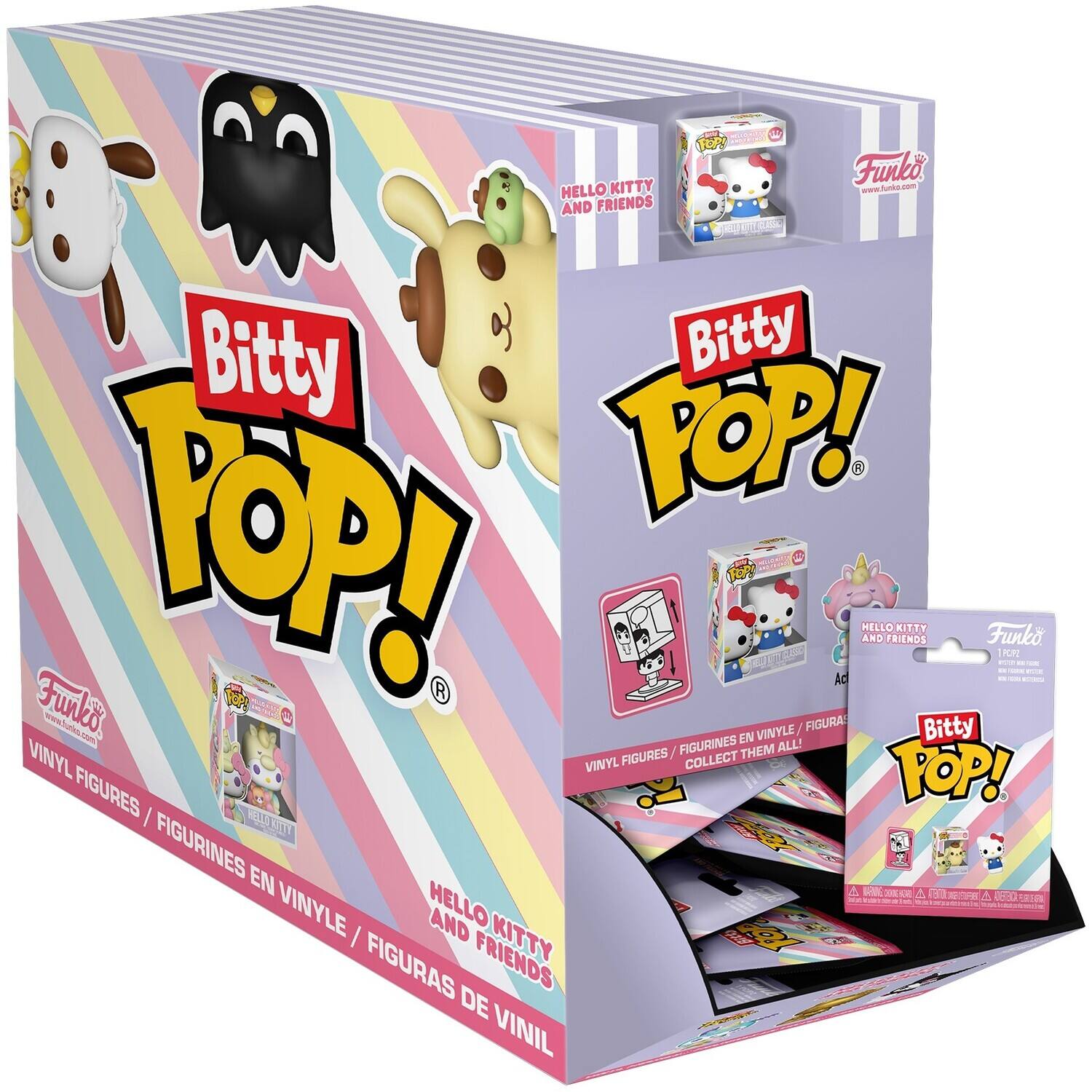 Funko - Bitty POP! Singles: Sanrio (One Random Bitty POP! Per Transaction) - Collectibles - Multicolor