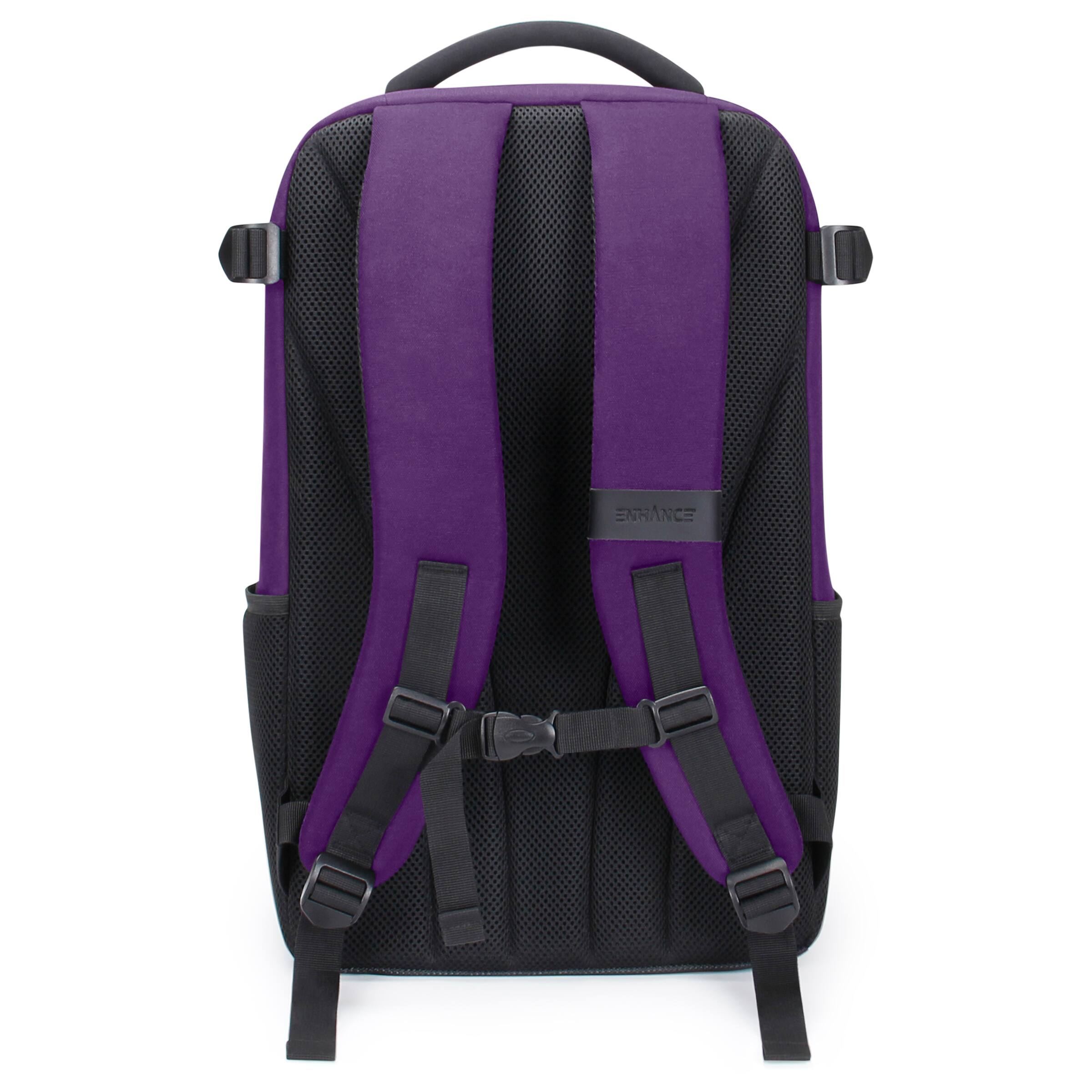 Alt View 8. ENHANCE - ENHANCE MTG Backpack Collector's Edition, TCG Card Organization (Dragon Purple) - Dragon Purple.