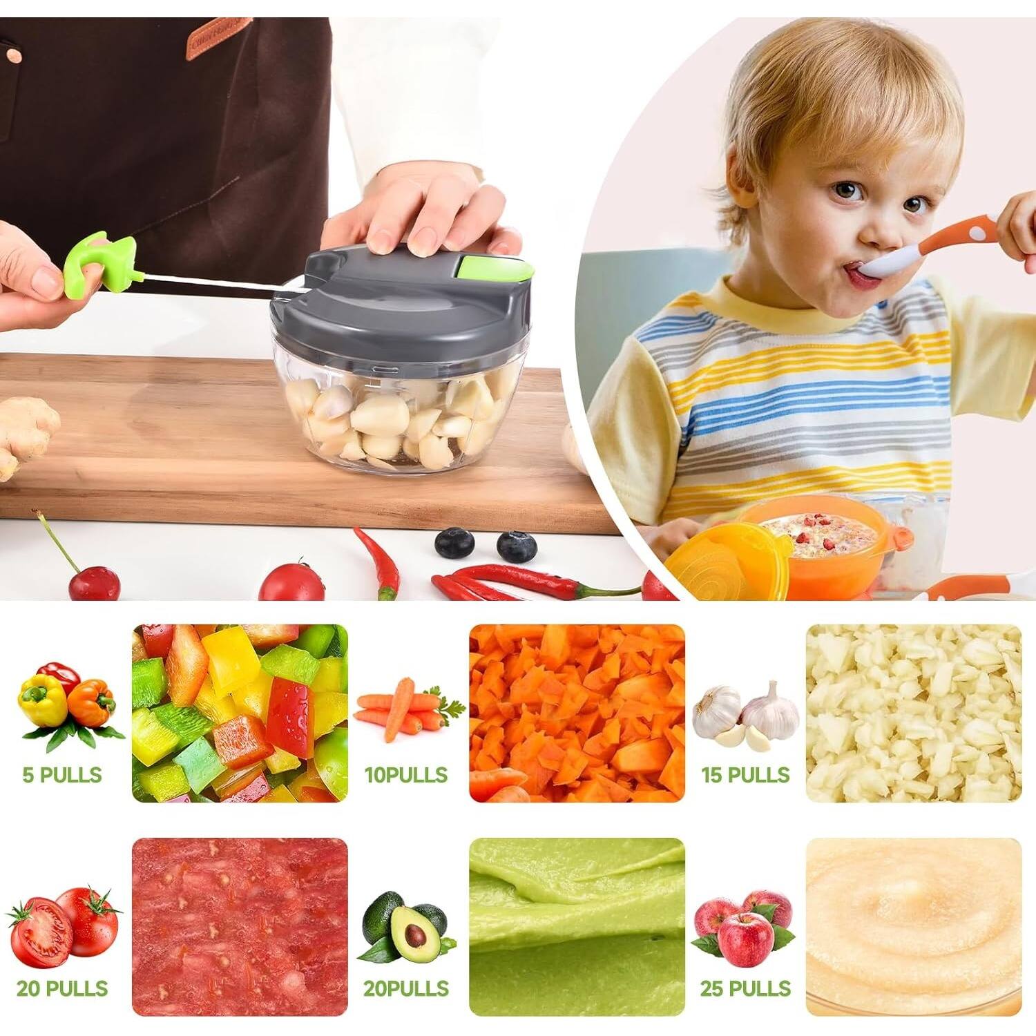 5 PULLS, 10 PULLS, 15 PULLS, 20 PULLS, 20 PULLS, 25 PULLS