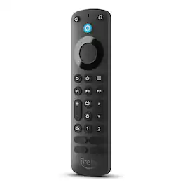 Amazon - Alexa Voice Remote Pro for Fire TV (does not include FireTV stick) with remote finder, TV controls, and backlit buttons - Black