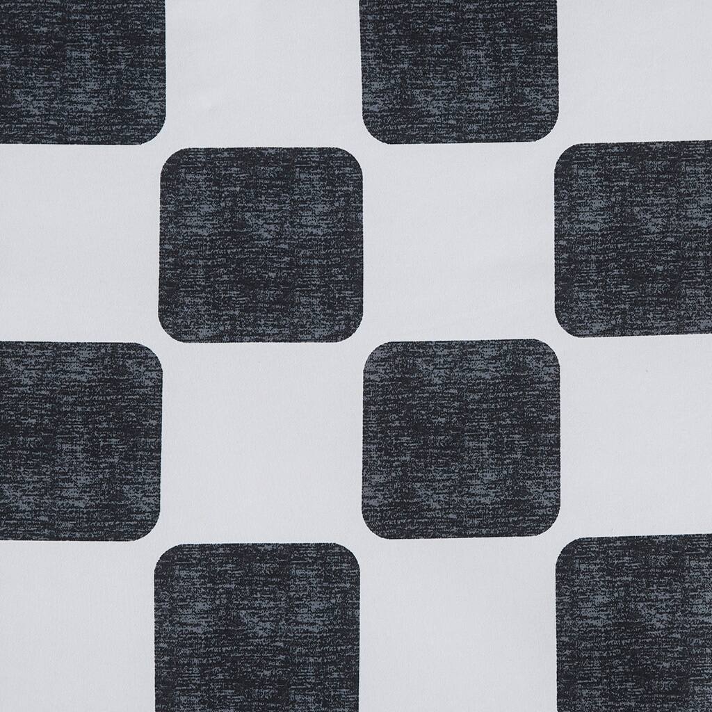 Alt View 5. Gracie Mills - Gracie Mills Mariana Checkered Comforter Set - Black/White.