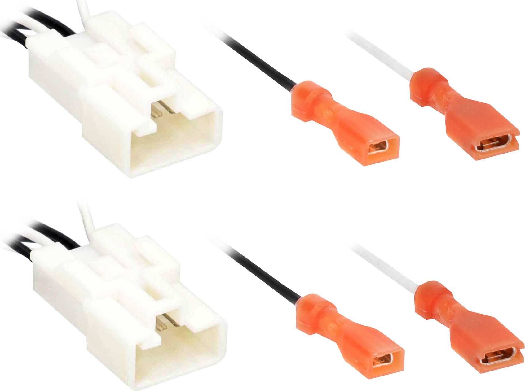 Angle. Metra - Speaker Harness for Select Toyota Models 2001-2022 (2-Pack) - Multi.