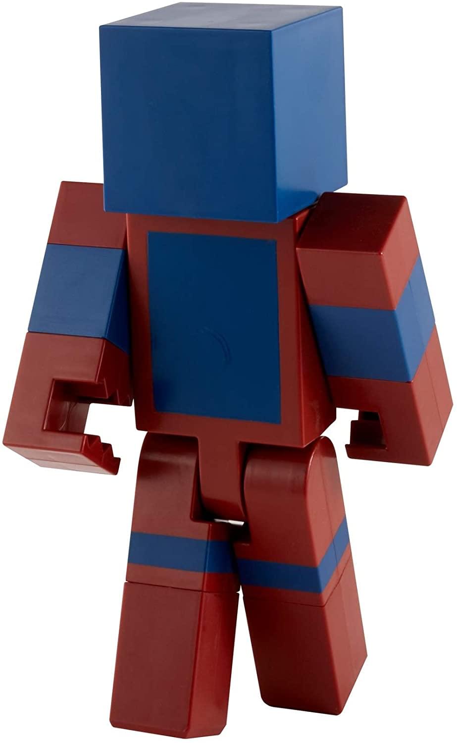 Alt View 10. Fisher-Price - Minecraft Dungeons Large 11 Inch Articulated Action Figure | Hex - Brown.