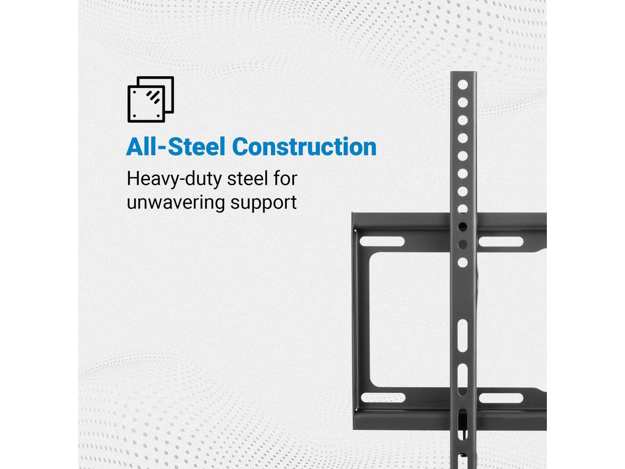 All-Steel Construction  
Heavy-duty steel for unwavering support