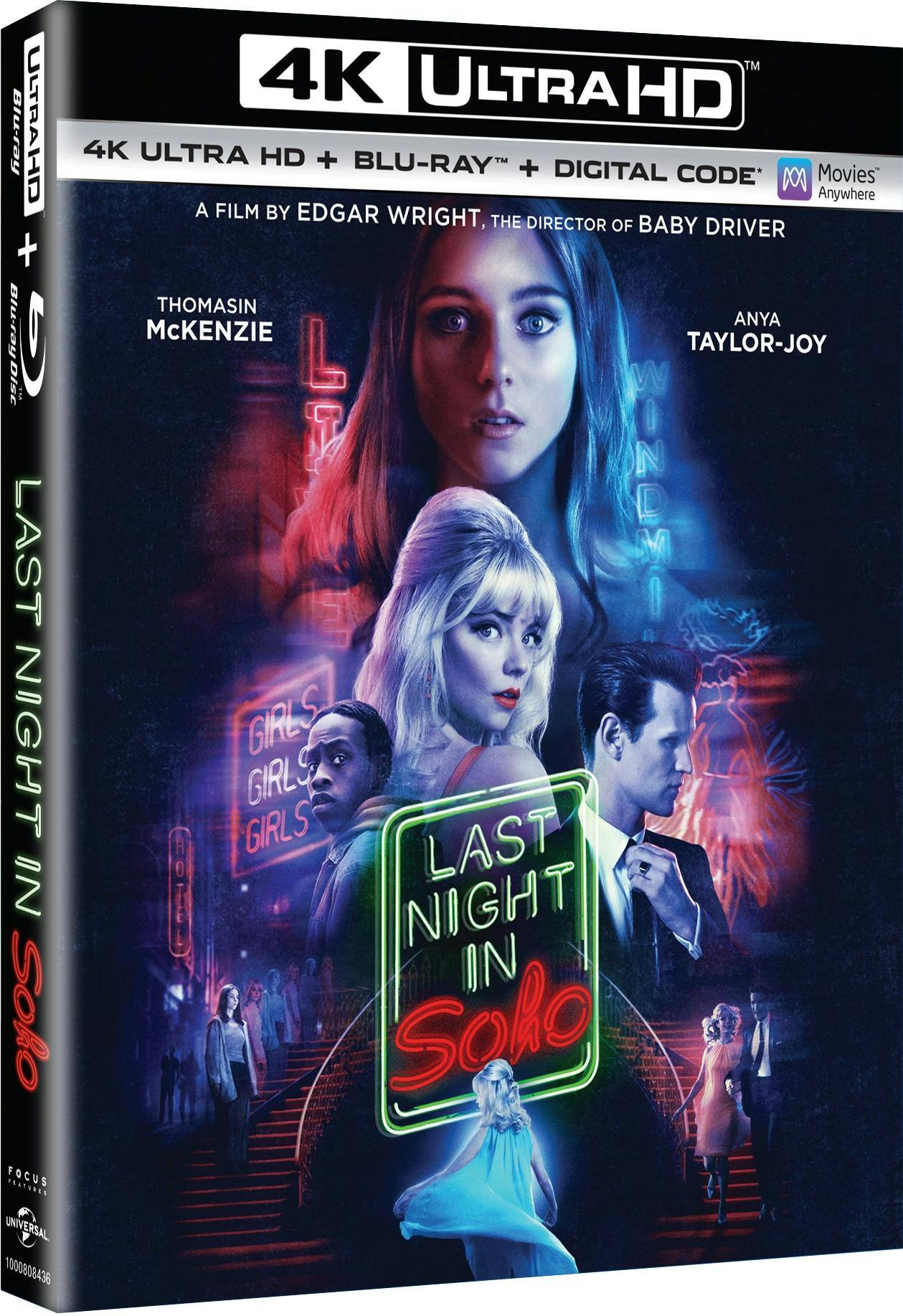 Angle. Last Night in Soho (4K Ultra HD + Blu-ray) [UHD].