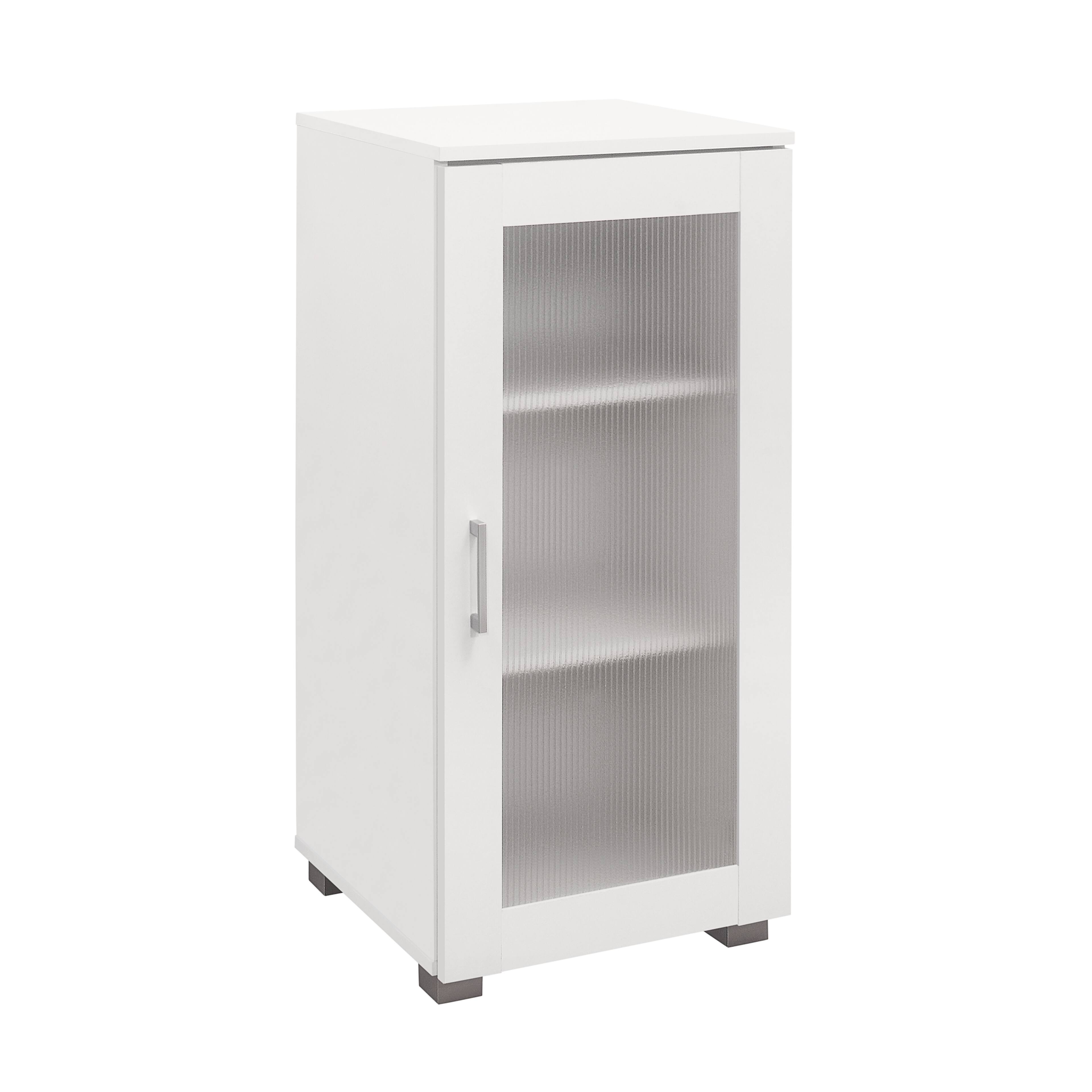 Back. Kings Brand Furniture - Kings Brand Furniture Accent Buffet Storage Cabinet with Glass Door - White.