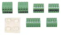 Front. Sonance - POWERZONE CONNECT & MOUNTING ACCESSORY KIT – for Blaze Audio PowerZone Connect 4-channel, 1U amplifiers (Each) - Black.
