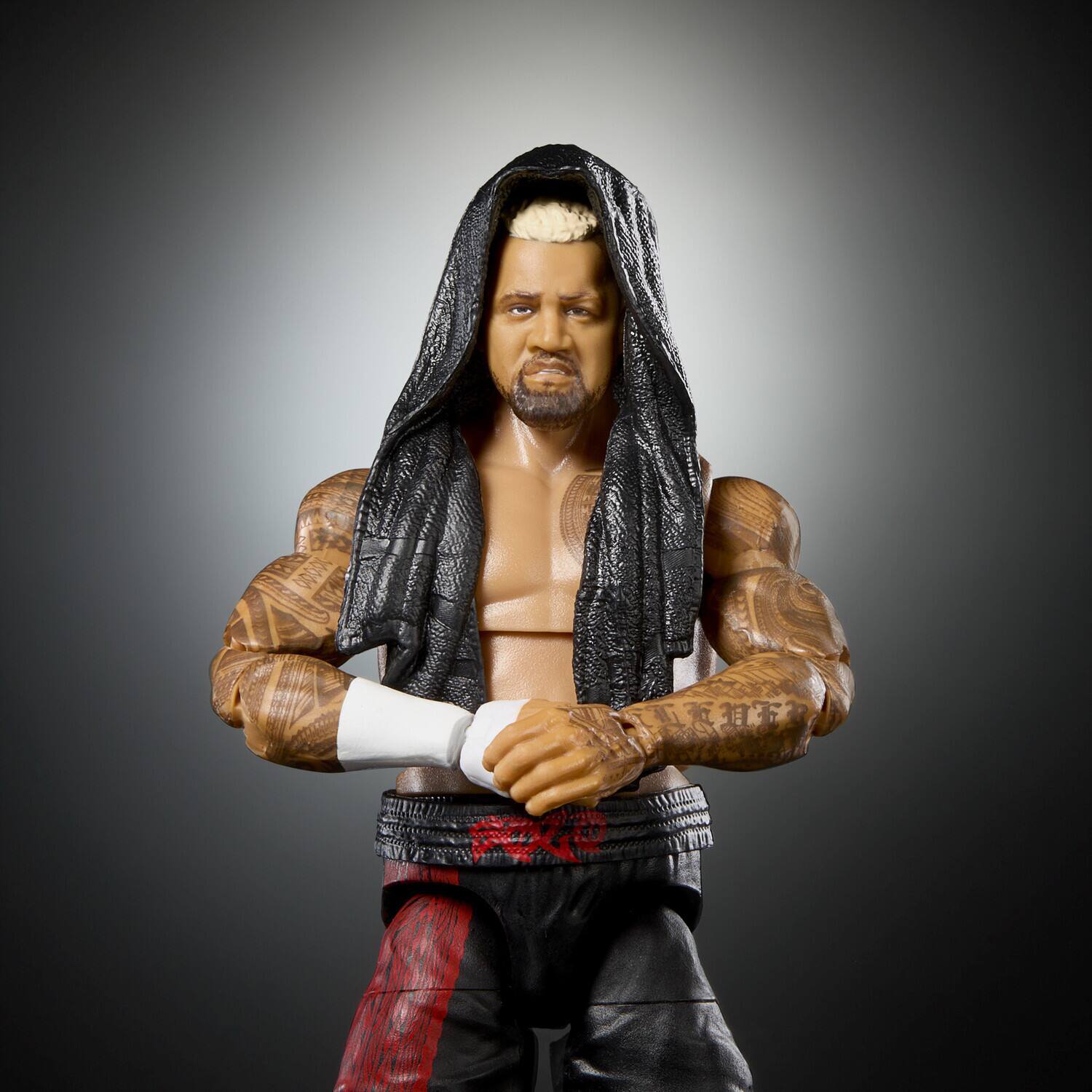 Alt View 4. Mattel - Mattel Collectible - WWE Elite Collection Top Picks 6" Solo Sikoa Action Figure   - Collectibles - Multicolor.