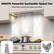 900CFM Powerful Suction & 4-Speed Fan
effectively remove oily fumes and odors