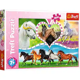 Trefl - Kids 200pc Beautiful Horses puzzle