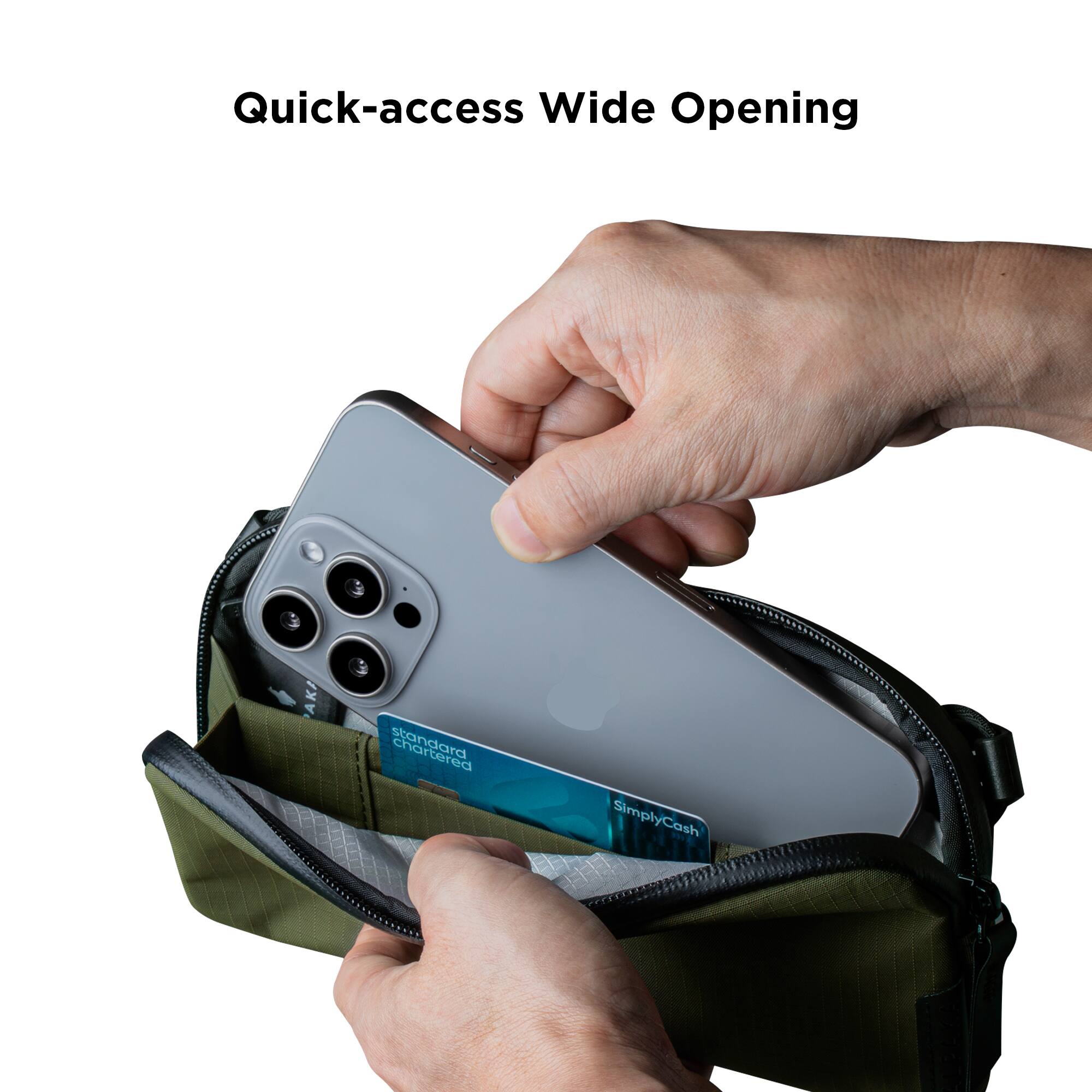 Quick-access Wide Opening