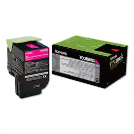 Lexmark - 70C0XMG 4,000 Page-Yield TAA Compliant Return Program Extra High-Yield Toner - Magenta