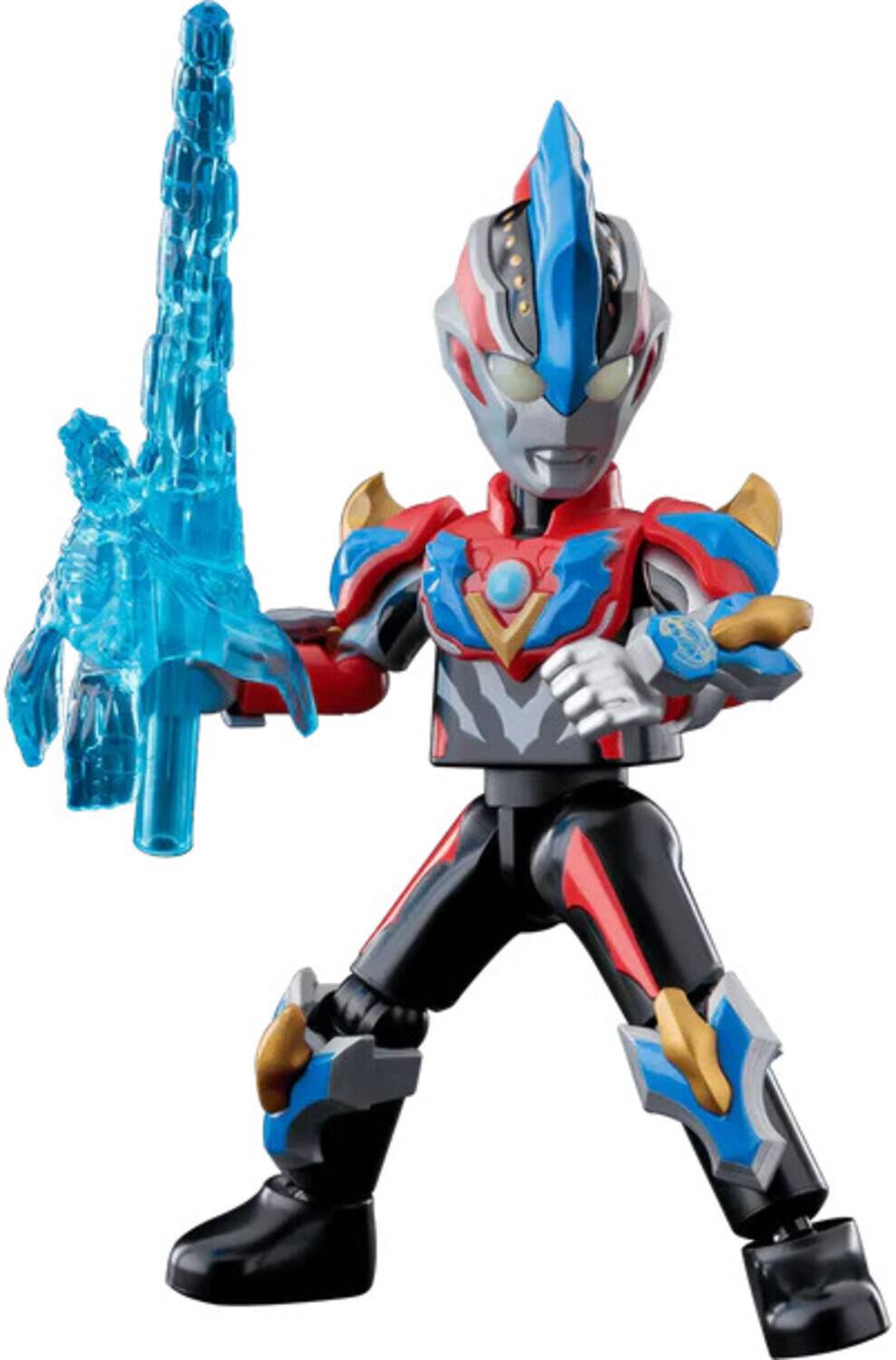 Alt View 1. PopMarket - Blokees - Ultraman - Galaxy Version - 09: Glitter Ginga 9ct Model Kit Display   - COLLECTIBLES - Multicolor.