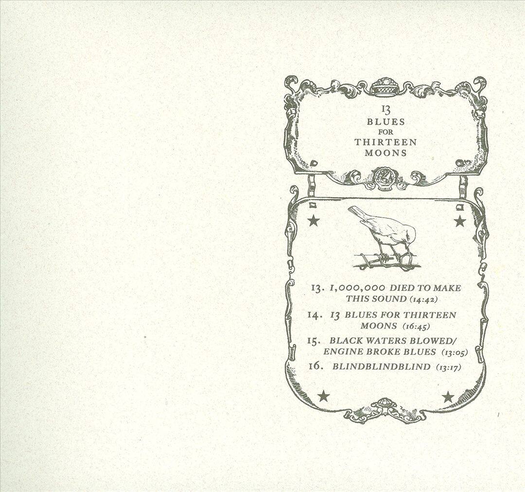 Front. 13 Blues for Thirteen Moons [LP].