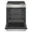 Left. Maytag - 6.4 Cu. Ft. Slide-In Gas Range with Air Fry - Fingerprint Resistant Stainless Steel.
