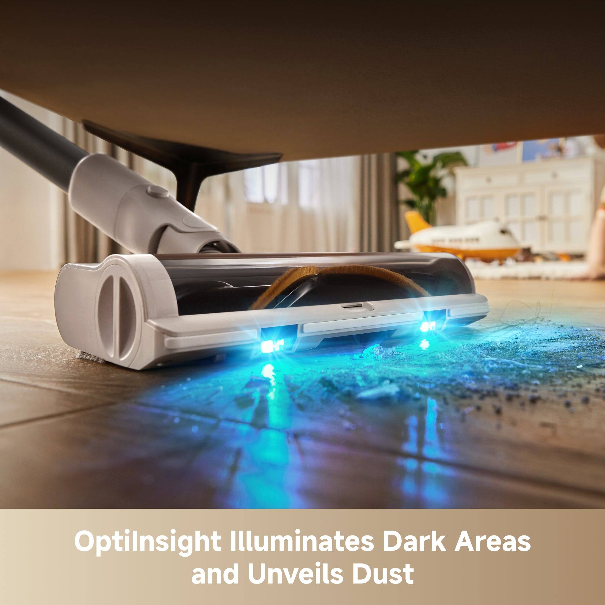 Optilnsight Illuminates Dark Areas and Unveils Dust