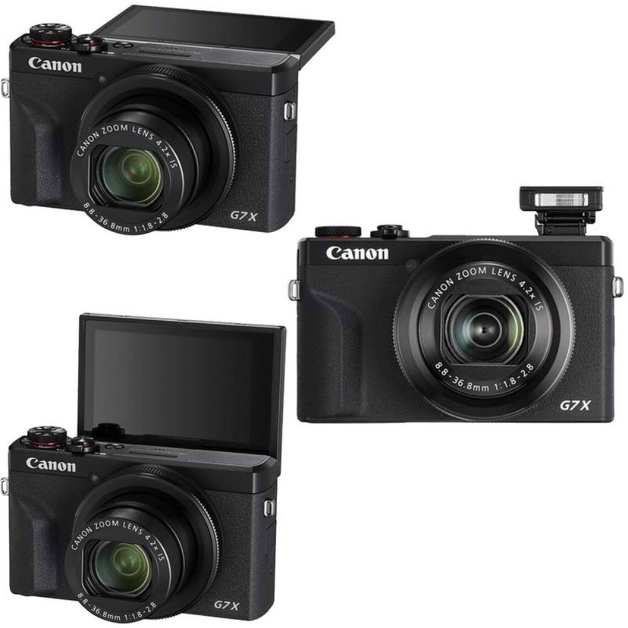 Canon PowerShot G7 X Mark III Digital Camera, 32GB Memory Card