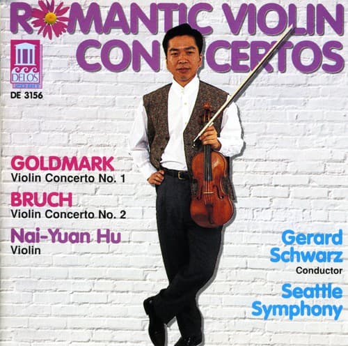Nai-Yuan Hu - Romantic Violin Concerti  - COMPACT DISCS