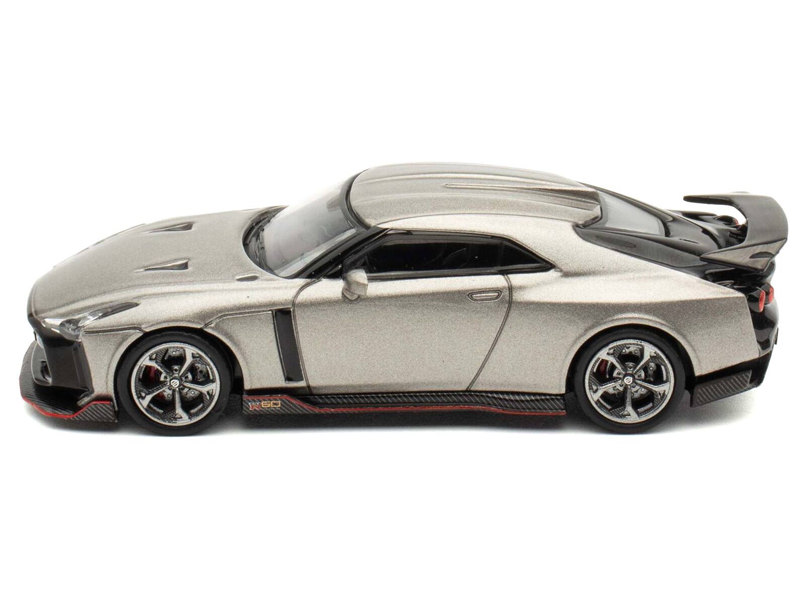 Alt View 3. Inno Models - Nissan GT-R50 By ItalDesign Gray Metallic "Indonesia Expo 2024 Exclusive Edition" 1/64 Model Car by Inno Models.
