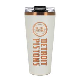 Great American Products - Detroit Pistons 30oz. Big Slim Tumbler - Cream