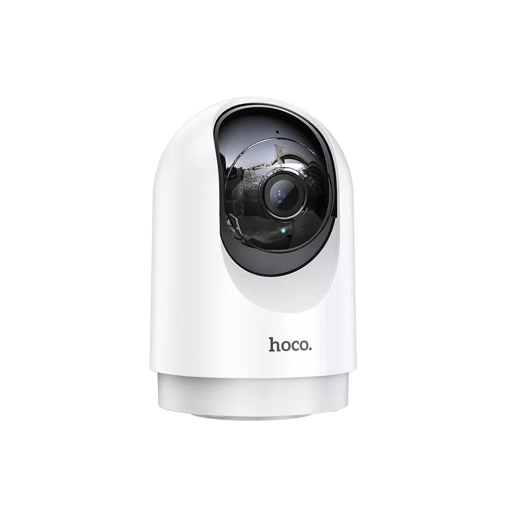 hoco. - D1 Indoor HD Camera with Auto Motion Tracking, Sound & Motion Detection, 2-Way Audio, Night Vision, App Control - White