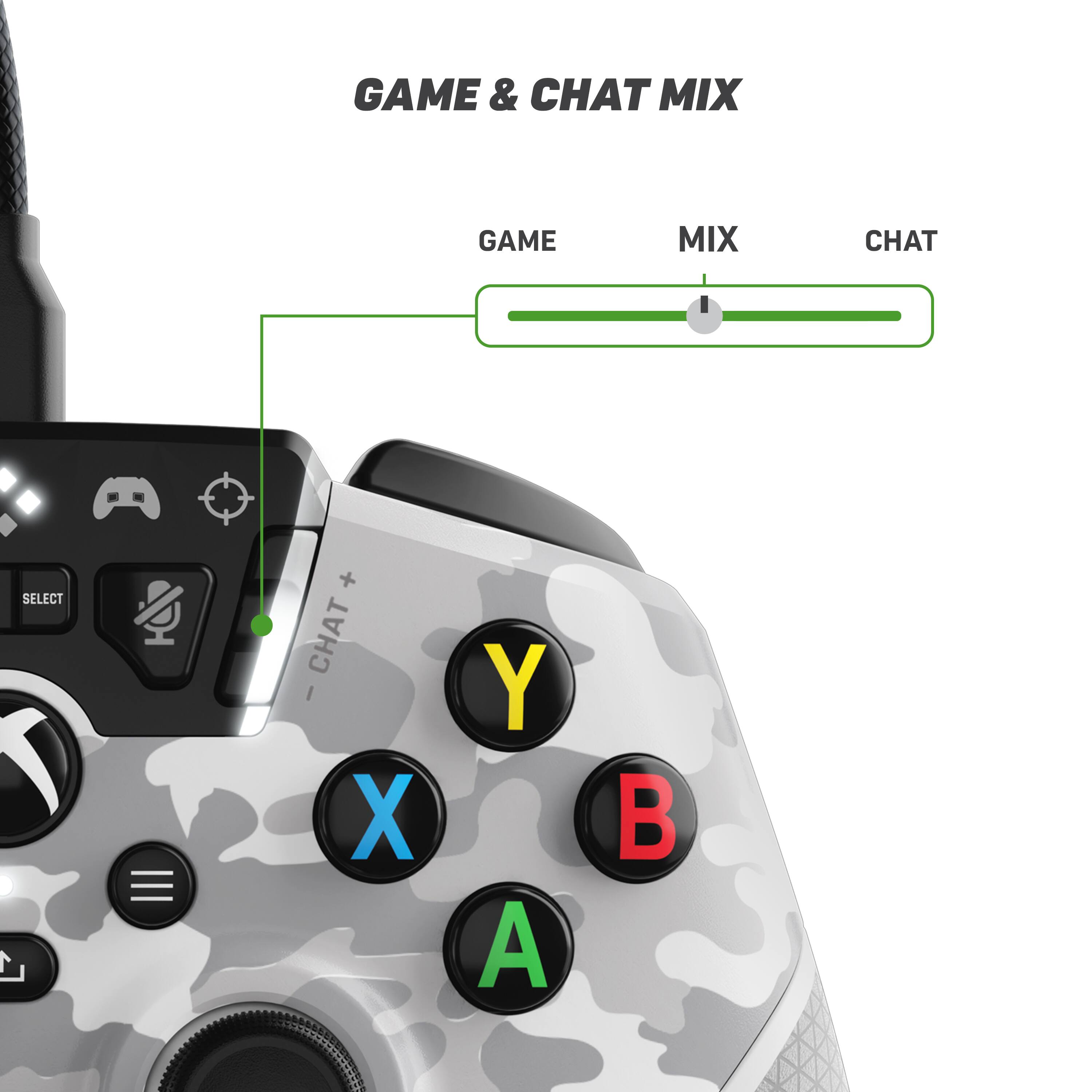 Game & Chat Mix Game Mix Chat Select 1 + Chat X Y B A