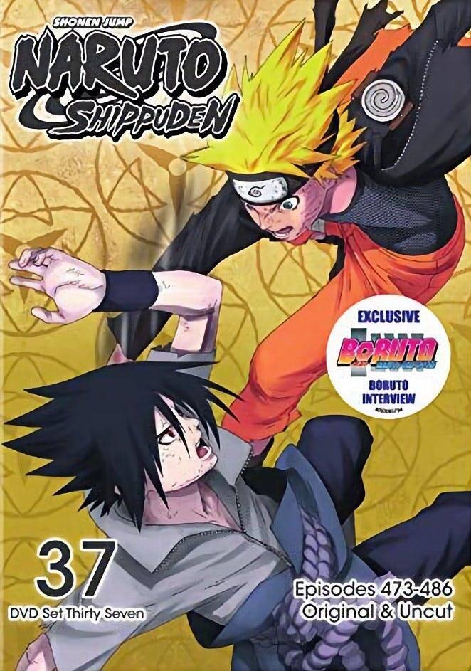 Front. Naruto Shippuden Uncut DVD Set 37 (DVD Uncut) [DVD].