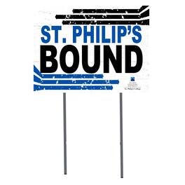 Jardine - SPC Tigers 18" x 24" Bound Yard Sign - White
