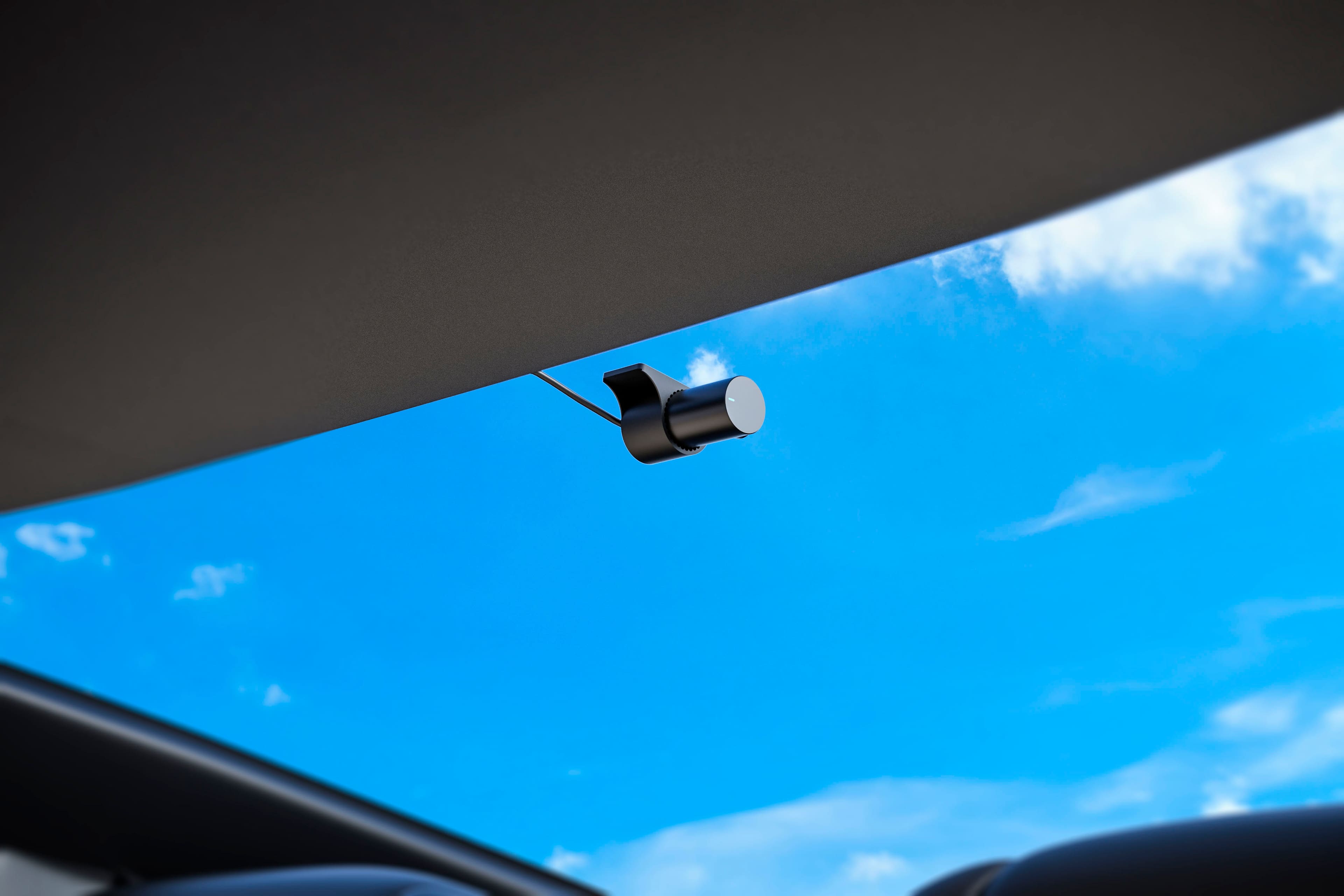 Alt View 18. Rexing - V33 3 Channel 1440p+1440p+1440p Resolution Dashcam with Front, Cabin and rear camera, GPS, Mobile App, Parking Monitor - Black.