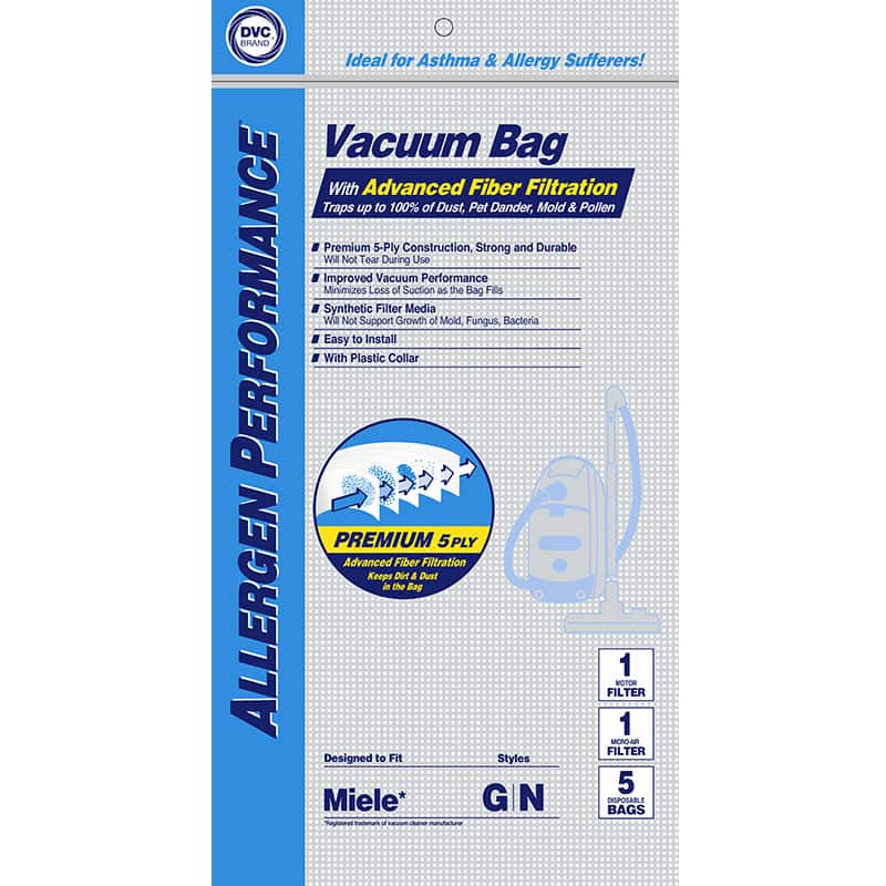 DVC - Miele Miele Vacuum Bags Part #MIR-1441A 30 Pack
