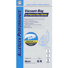 DVC - Miele Miele Vacuum Bags for Vacuum Part #MIR-1441A 2 Pack