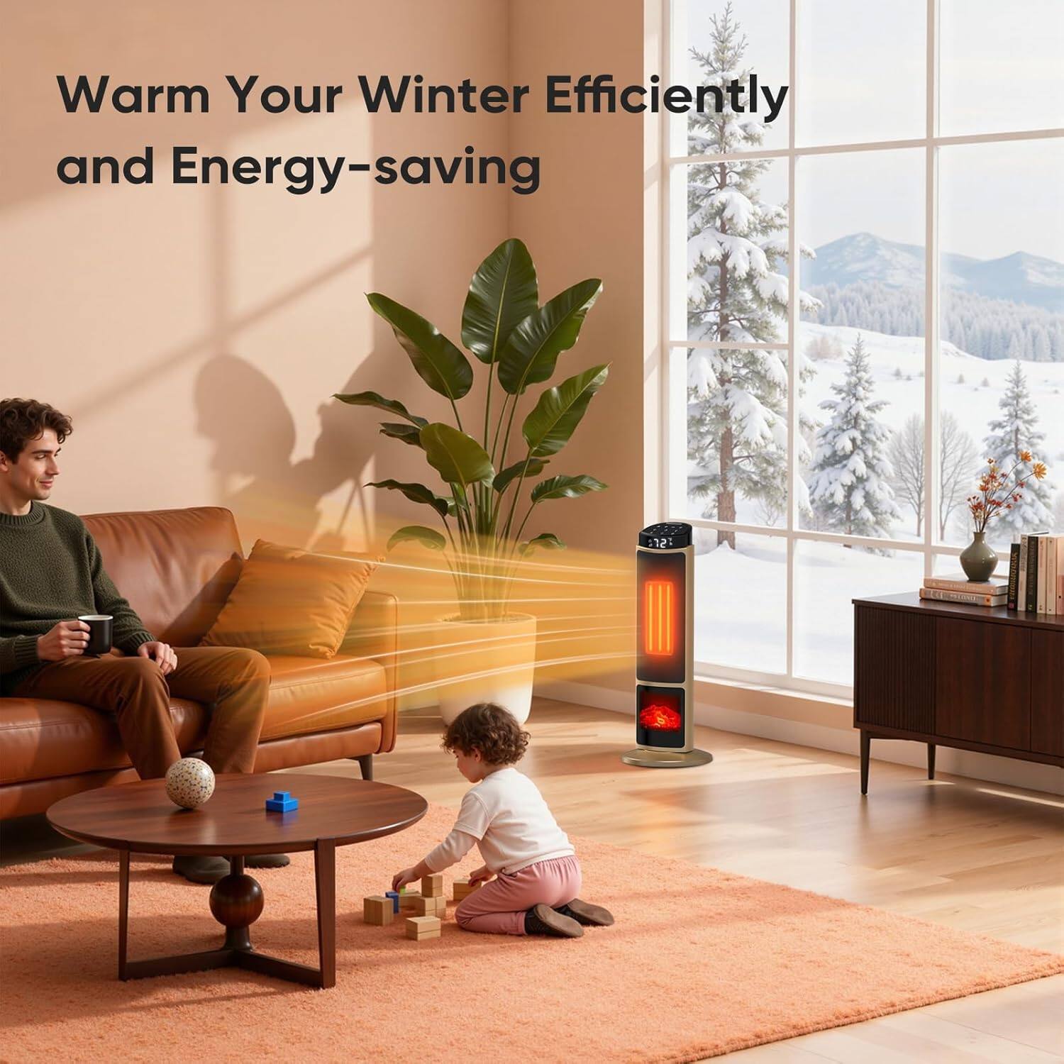 Warm Your Winter Efficiently and Energy-saving