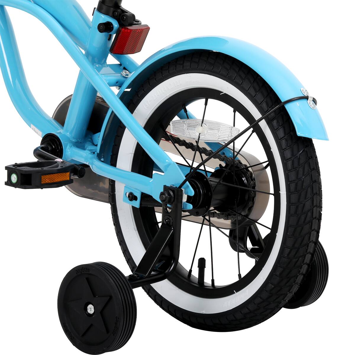 Alt View 5. JOYSTAR - JOYSTAR Cruise 16" Kids Bike for Ages 4-7 Years Old Girls Boys, Child Bicycles with Training Wheels Coaster Brake, Blue - Blue.