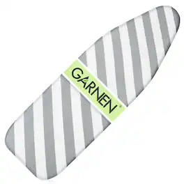 Garnen - Ironing Board Cover and Pad Replacement 15"x54", Iron Board Cover With Padding Extra Thick Standard Ironing Board Cover - Multi