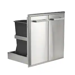 Coyote Outdoor Living - 26" Pull Out Trash and Recycle - Stainless Steel