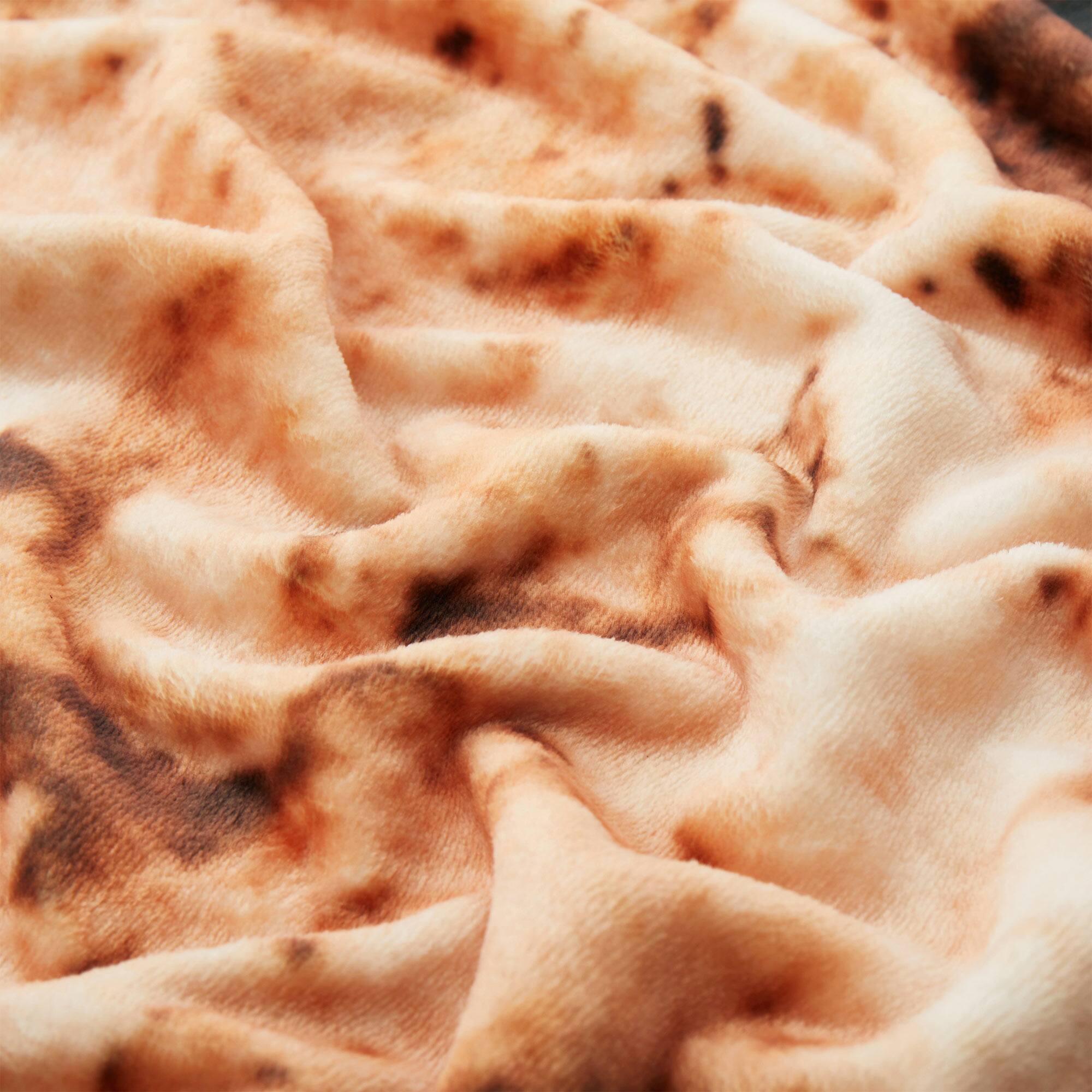 Alt View 1. Peace Nest - Peace Nest Kids' and Adult Halloween Food Throw Blanket, Chocolate, 60" - Chocolate.