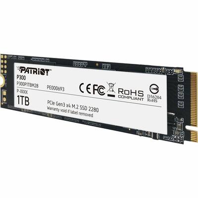 Patriot P300 M.2 2280 1TB PCIe Gen3 x4, NVMe 1.3 Internal Solid Patriot P300 M.2 2280 1TB PCIe Gen3 x4, NVMe 1.3 Internal Solid