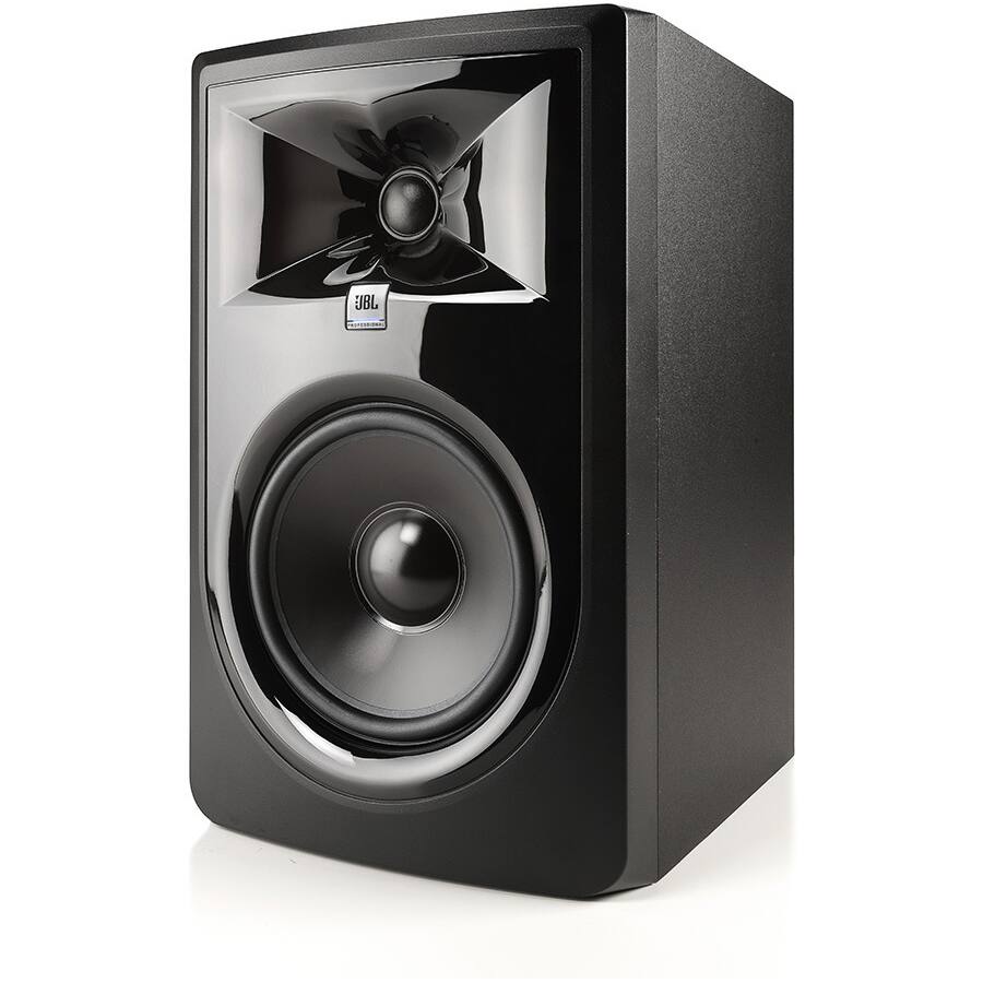 Angle. JBL - JBL 305PMkII Professional 5-Inch 2-Way Powered, Active Monitor Speaker, Black - Black.