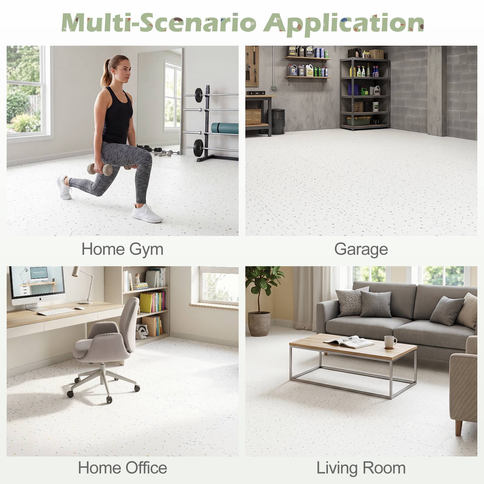 Multi-Scenario Application

Home Gym

Garage

Home Office

Living Room
