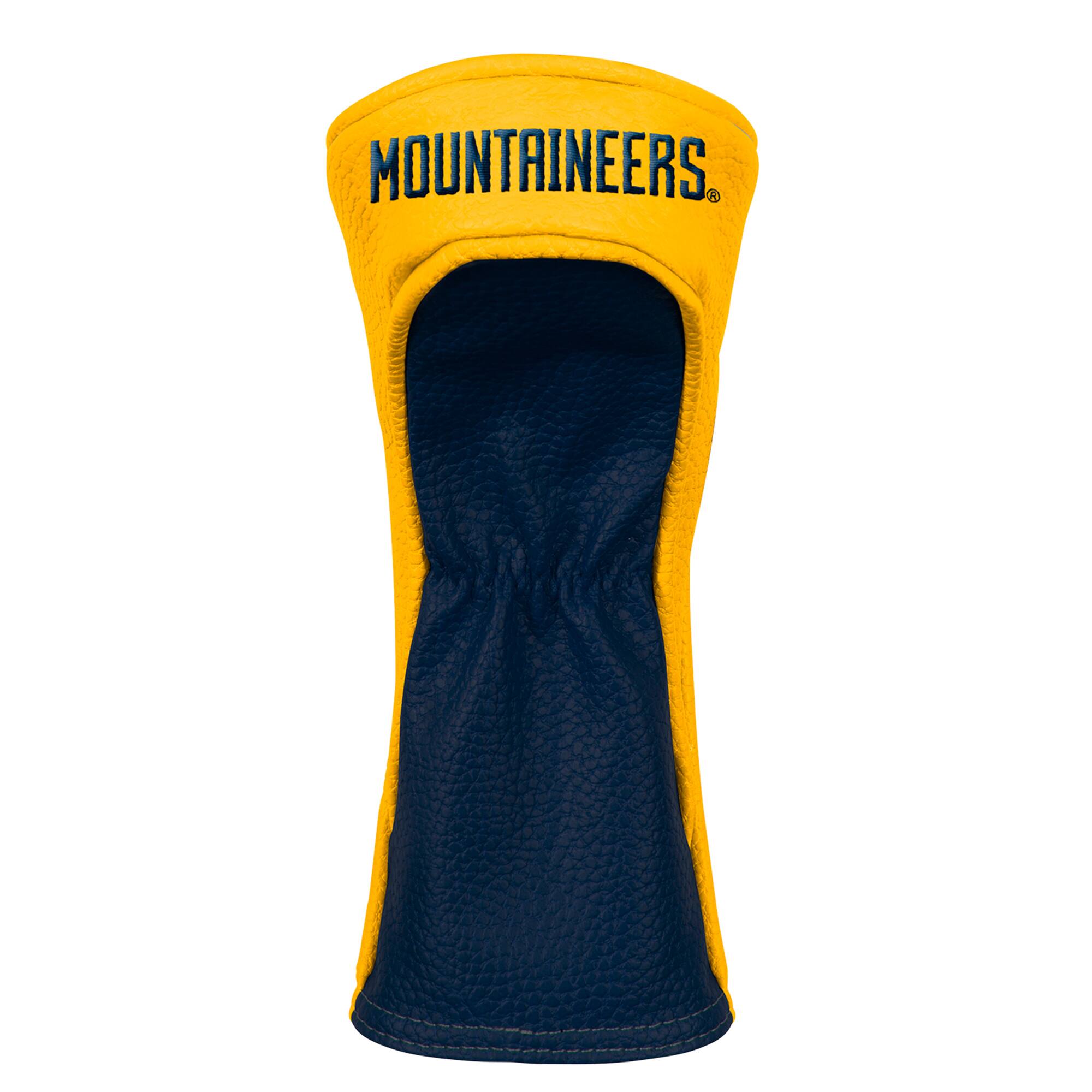 Alt View 1. WinCraft - West Virginia Mountaineers Golf Club Hybrid Headcover - Multicolor.