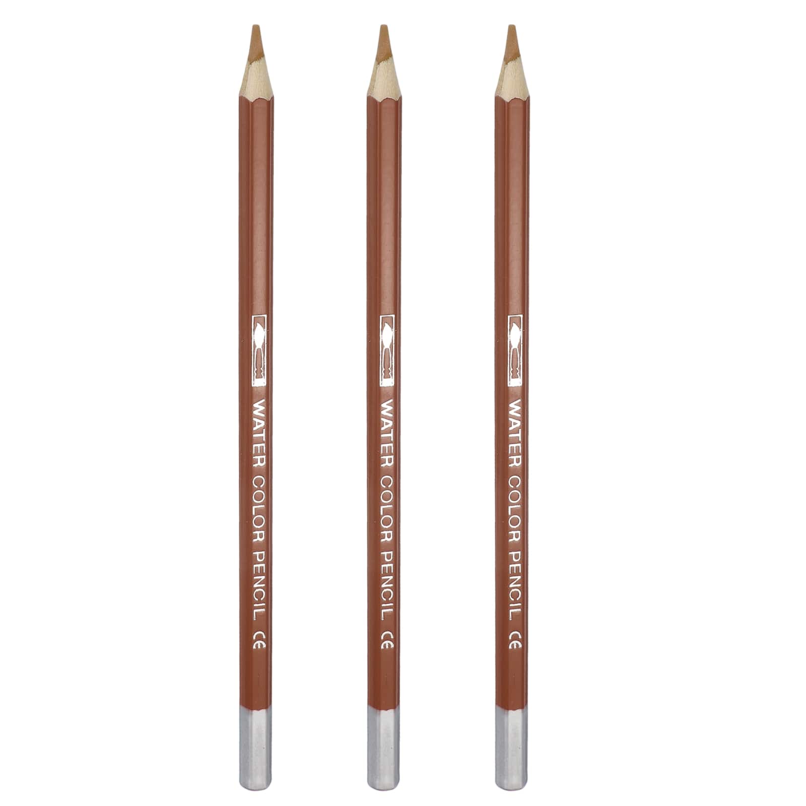 Unique Bargains - Watercolor Pencils, Color Pencil Set for Adult Coloring, Blending, 3pcs - Brown price history on PriceWatchPro