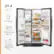 21.4 CU. FT.
- Can Caddy
- Frameless Glass Shelves
- Adjustable Gallon Door Bins