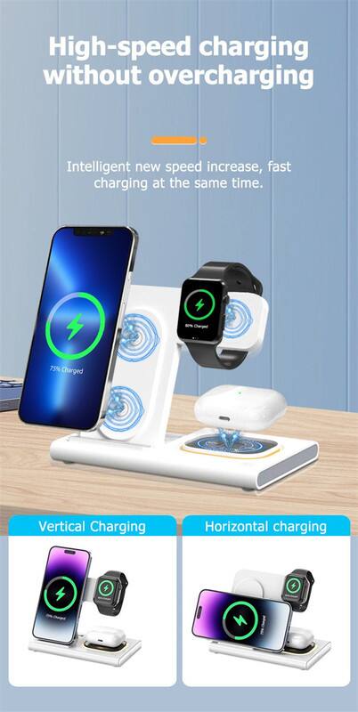 High-speed charging without overcharging

Intelligent new speed increase, fast charging at the same time.

Vertical Charging

Horizontal charging