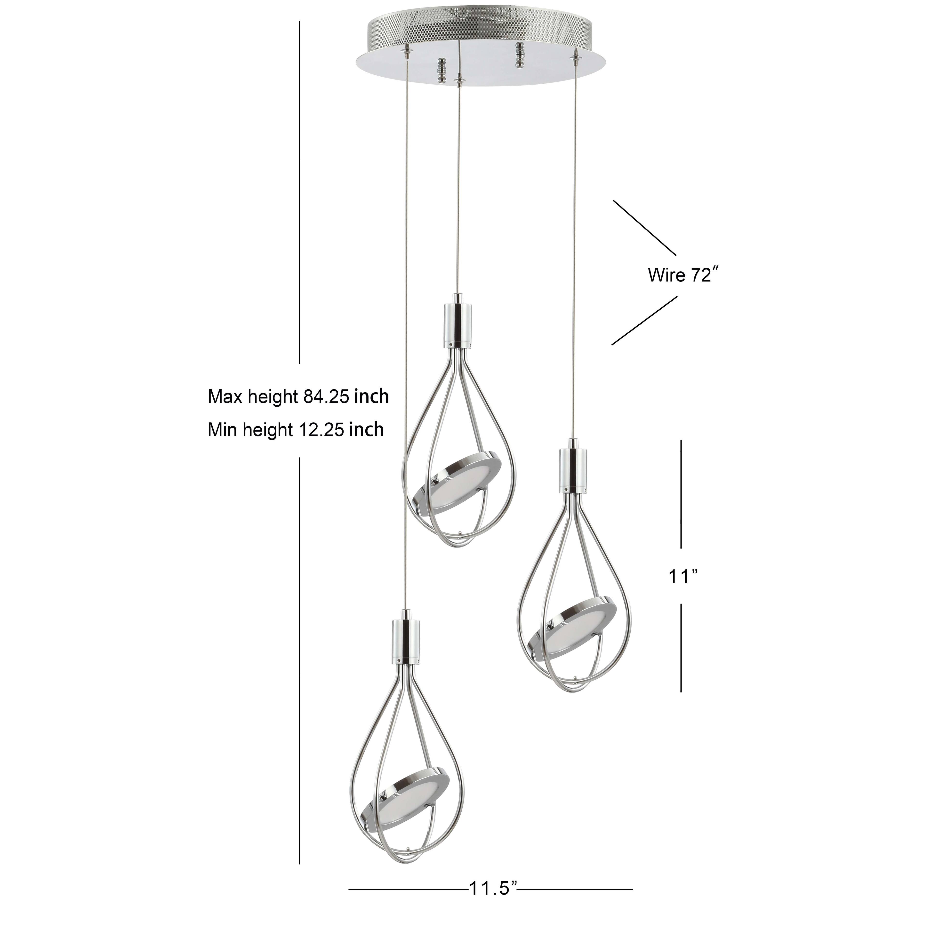 Wire 72"  
Max height 84.25 inch  
Min height 12.25 inch  
11"  
11.5"