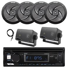 PYLE PYLE PYLE PYLE O/SAC CALL SNDIAMS IR PYLE FI 1 > > PLMRB29B2 sOw X 875 BT e USE MIC AUX MUTE H - CLK 1 M 2 INT a RPT 4 RDM -10 +10