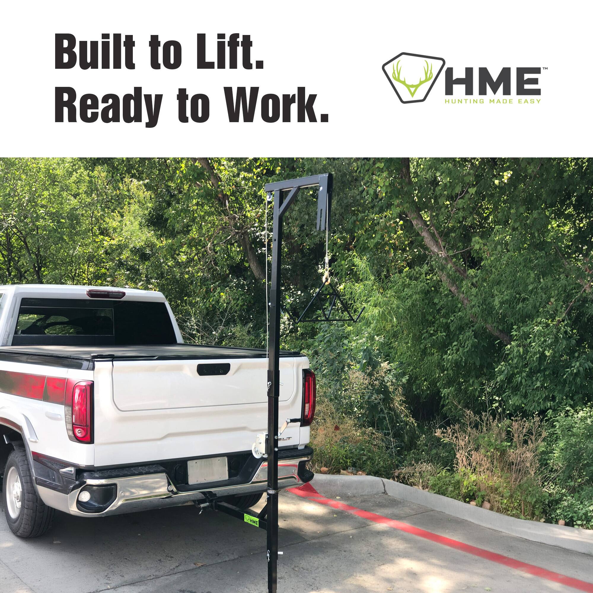 Built to Lift. Ready to Work.

HME HUNTING MADE EASY
